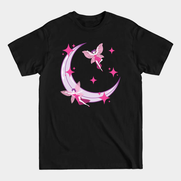 Fairycore Aesthetic Pastel Goth Fairy Moon Fairies - Fairycore - T-Shirt