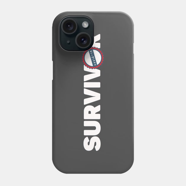 Covid-19 Survivor Phone Case by Clutterbooke