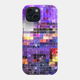 Twinkle 70s Disco Ball Pattern Phone Case