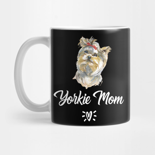 yorkie mom mug