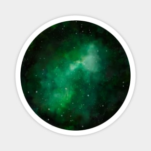 Green galaxy Magnet