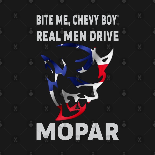 Bite me, Chevy boy by MoparArtist 