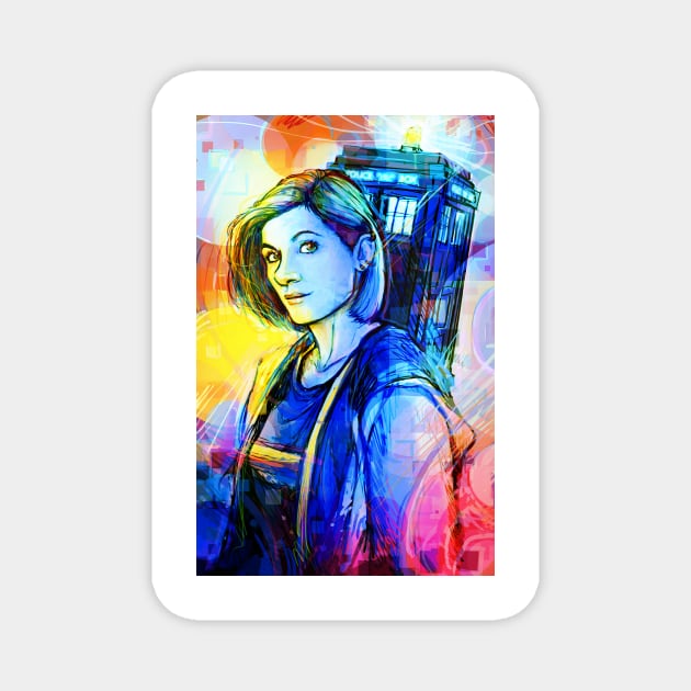 13th Doctor Magnet by sempaiko