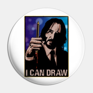 I CAN DRAW Pin