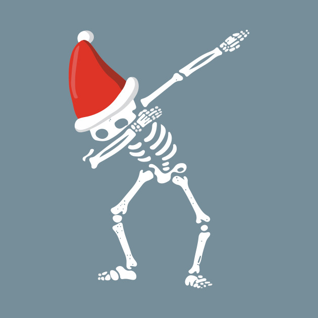 Discover Dabbing Skeleton Bones Christmas Dab Dance - Dabbing Skeleton - T-Shirt