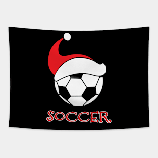 Soccer Christmas gift Tapestry