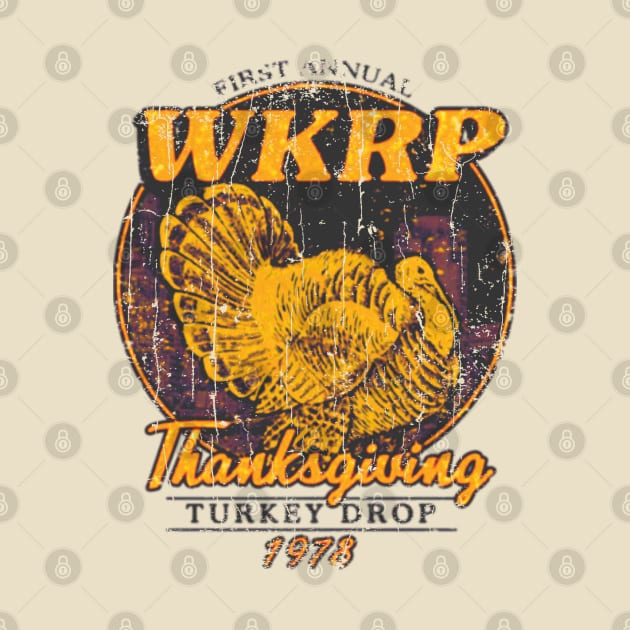 WKRP Turkey Drop Vintage by faeza dsgn