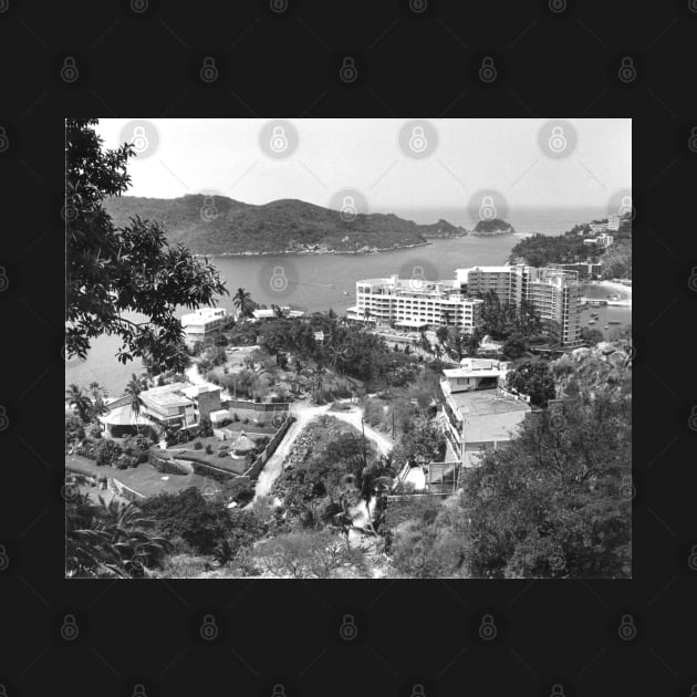 Vintage Landscape Photo of Acapulco Mexico by In Memory of Jerry Frank