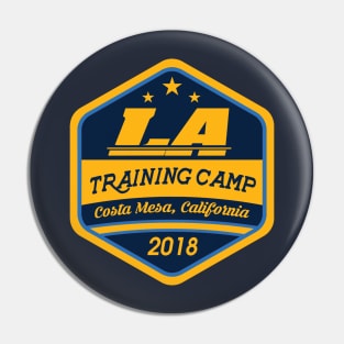 Football TRAINING CAMP Costa Mesa, California Pin