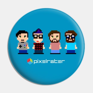 8-Bit Pixelrater Crew Pin