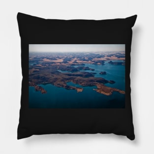 Egypt. Flying over Lake Nasser. Pillow