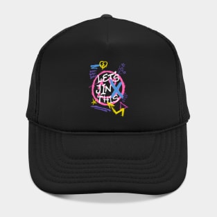 Let’s Jinx This - Arcane-Inspired Graffiti Tee Hat