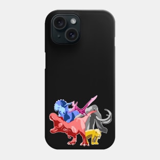 Power Rangers Dinosaurs Phone Case