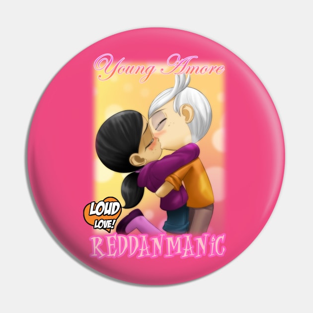 The Loud House - Young Amore Pin by Reddanmanic