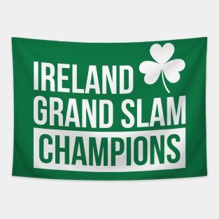 Ireland 6 Nations Rugby Union Grand Slam Champions. Tapestry