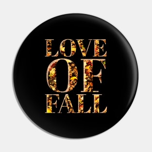 Love of Fall Pin