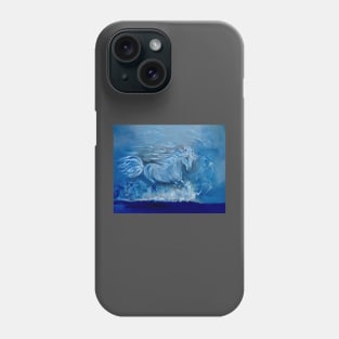 Horse in the Wind Phone Case