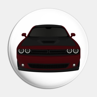 Challenger Dark-red + Black Pin