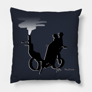 Steam Rikshaw Pillow