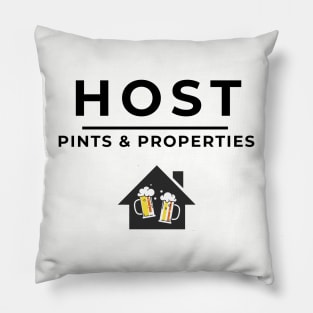 HOST - Pints & Properties Pillow