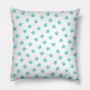 Summer Neck Gator Blue Starfish Pillow