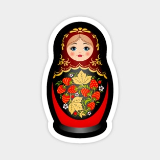 Beautiful Matryoshka Russian Nesting Doll Magnet