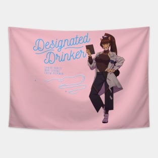 Designated Drinker #1 with Tink Tapestry