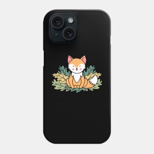 Cutie Yoga Fox Phone Case