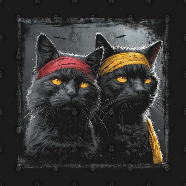 Tenage Ninja Cat by SzlagRPG