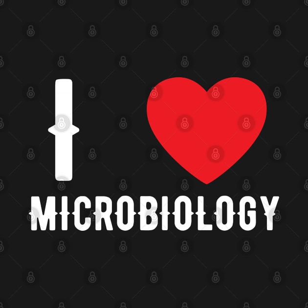 I Love Heart Microbiology by BobaPenguin