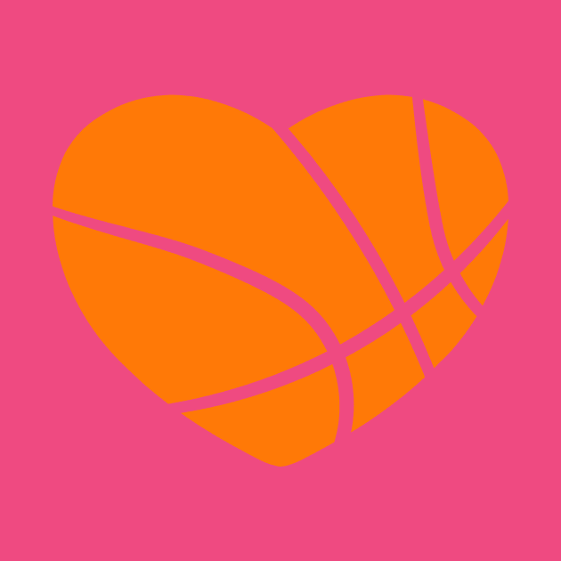 Basketball Heart by Jay Prince