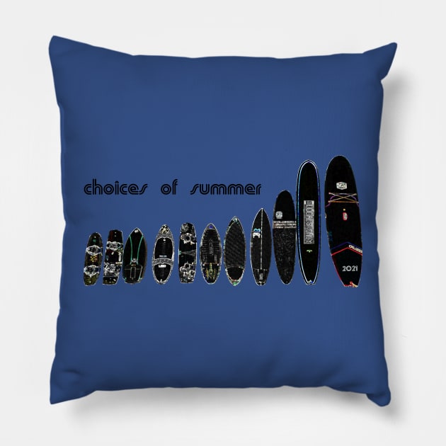 Choices of Summer Pillow by LocalsOnly