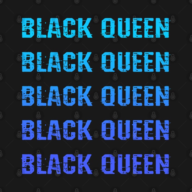 Empowered sassy melanin queen, princess. Black girl magic. Black female lives matter. Protect, respect, empower, support black girls. More power to black women. Smash the patriarchy. Blue quote by BlaiseDesign