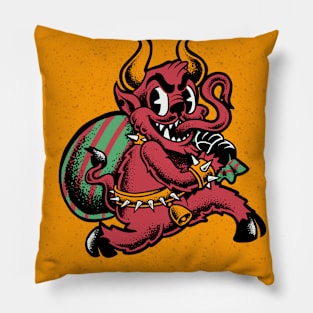 Cute krampus Pillow