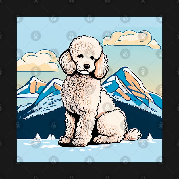 Support the Environment with Every Purchase - Poodle Mountain Design by Greenbubble