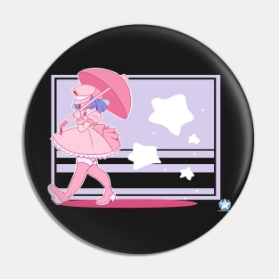 Star Shower Zera (white background) Pin