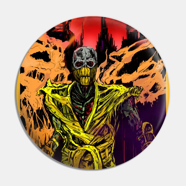 Scorpion Pin by Art Of Lunatik