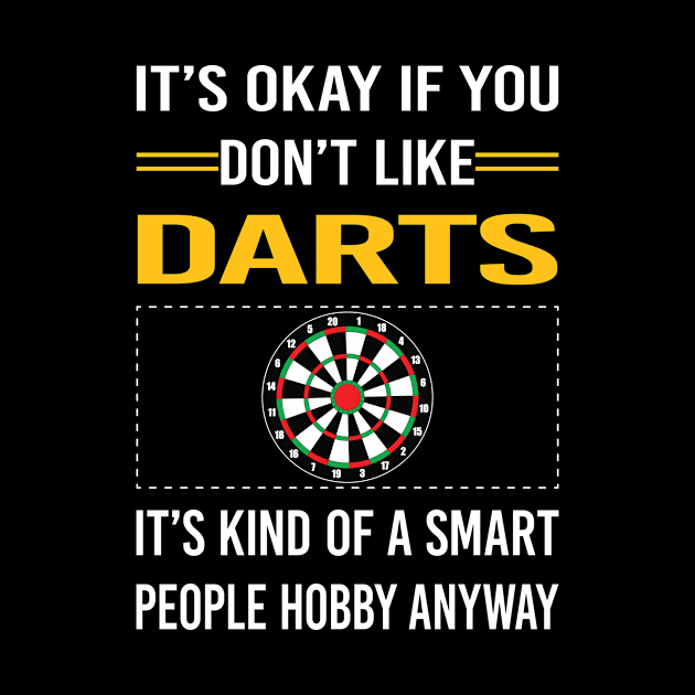 Funny Smart People Darts by Happy Life