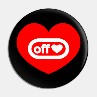 Turn off heart button Pin