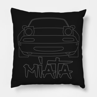 Miata Simple Lines Pillow