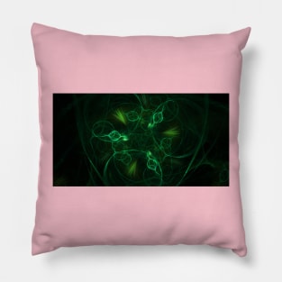 green cells Pillow