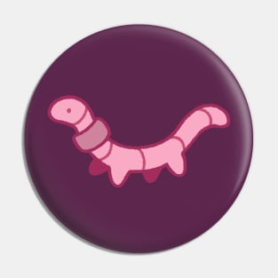 Leggy Worm Pin