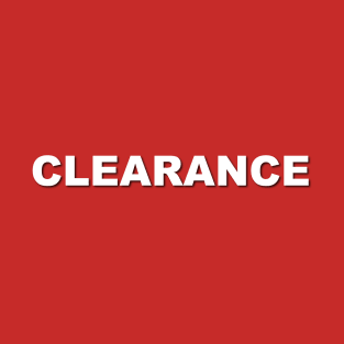 Clearance T-Shirt