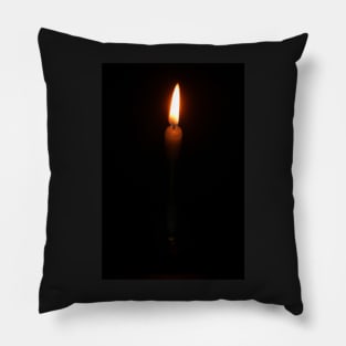 a light in darkness Pillow