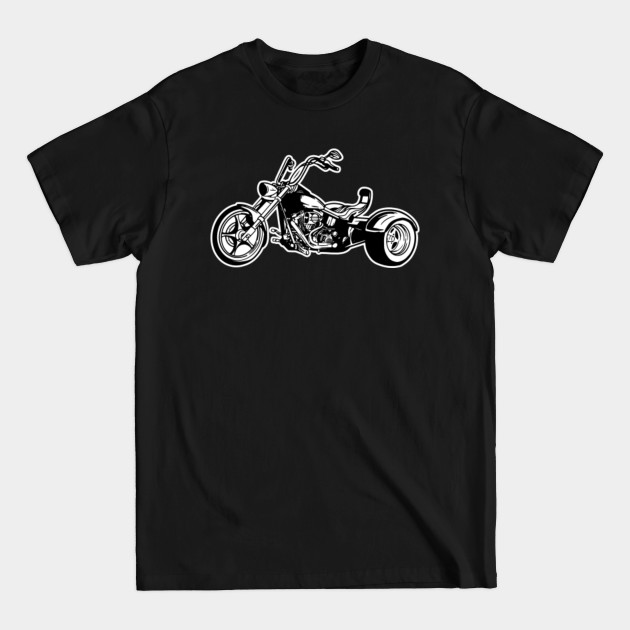 Discover Trike motor tricycle motorcyclist biker graphic - Trike - T-Shirt