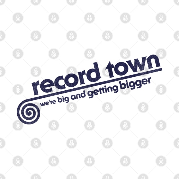 Record Town Defunct 80s Music Store by darklordpug