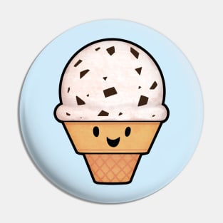 Cookies and Creme Ice cream Pin