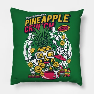 Retro Cereal Box Pineapple Crunch // Junk Food Nostalgia // Cereal Lover Pillow