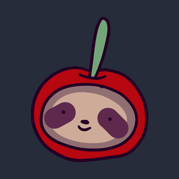 Cherry Sloth Face by saradaboru