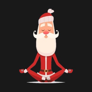 Santa yoga T-Shirt